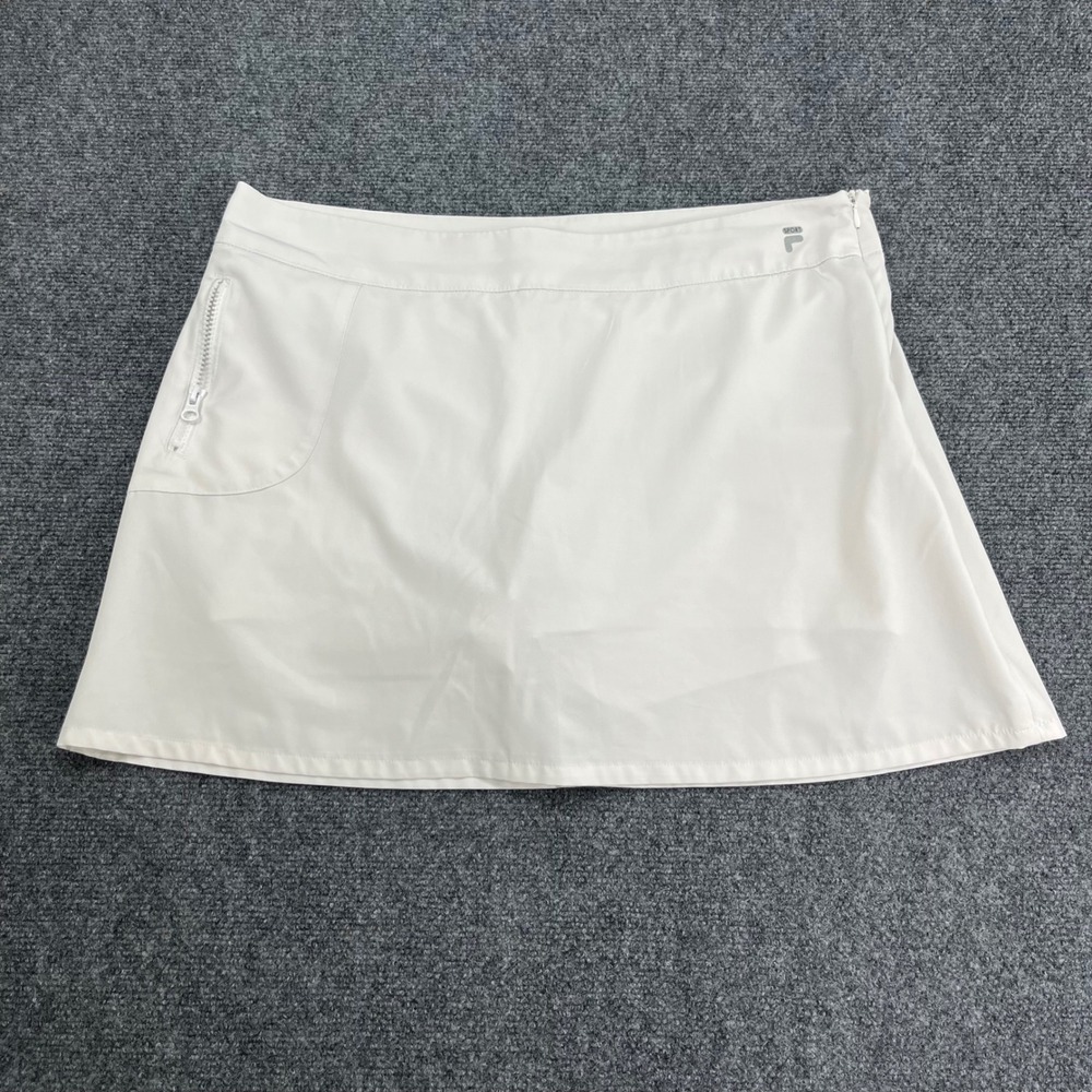 Fila Tennis Golf Activewear White Sport Skort